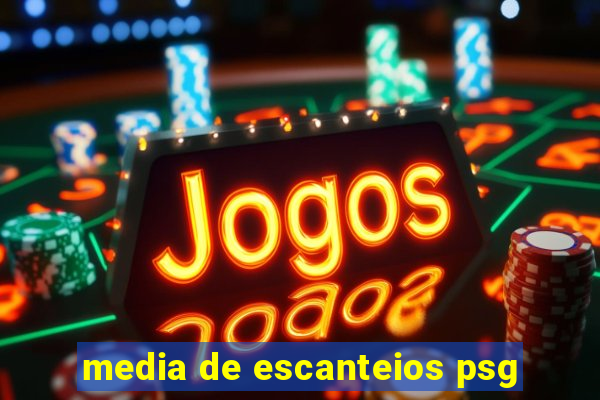 media de escanteios psg